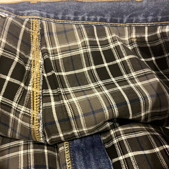 Carhart B14 Flannel Lined Washed Denim Work Dungarees Mens 46/30 Discontinued - Picture 7 of 12